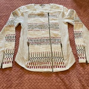 Lucky Brand Womens Zip up Blazer/Jacket Size Small